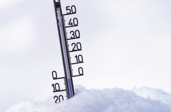 Kalte Temperaturen im Winter sorgen für Bluthochdruck. Vitamin D-Mangel kann für den hohen Blutdruck eine Ursache sein